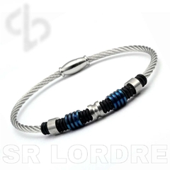 Bracelete Masculino Aço Inox Elegance na internet