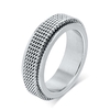 Anéis Masculino Giratórios Aço Inox