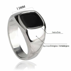 Anel Masculino Comendador Aço Inoxidável - Pulseiras e Acessórios Masculino | Sr Lordre