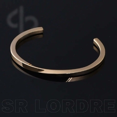 Imagem do Bracelete Masculino Aço Inox Torcido Premium