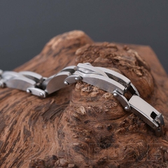 Pulseira Masculina Social Aço Inox Premium - Pulseiras e Acessórios Masculino | Sr Lordre