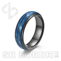 Aliança em Tungstênio Bossie 6mm - Pulseiras e Acessórios Masculino | Sr Lordre