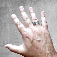 Anel Masculino Caveira Gods de Aço Inox - comprar online