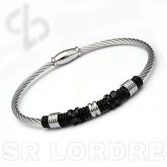Bracelete Masculino Aço Inox Elegance