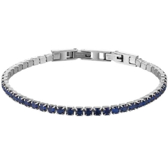 Pulseira Masculina Havana Zircônia Aço Inox Luxo - loja online