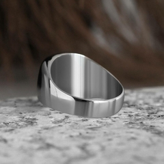 Anel Masculino Comendador Aço Inox Premium - Pulseiras e Acessórios Masculino | Sr Lordre