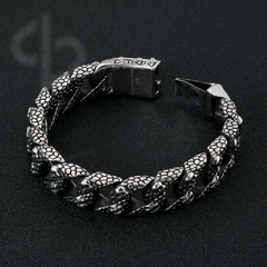 Pulseira Masculina Aço Inox Viking Gingle na internet