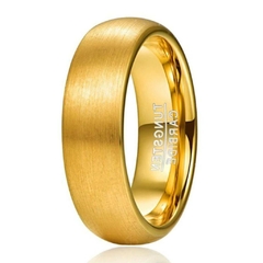 Anel Masculino Qualit de Tungstênio 6mm