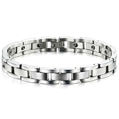 PULSEIRA MAGNÉTICA AÇO INOX PREMIUM