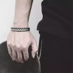 Bracelete Retrô Aberto Aço Inoxidável Premium - comprar online
