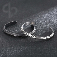 Bracelete Masculino Aço Inox Tribals - loja online