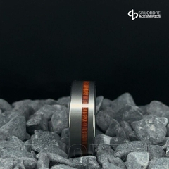 Anel de Tungstênio Promessa Premium - Pulseiras e Acessórios Masculino | Sr Lordre