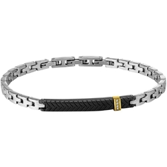 Pulseira Masculina Conde Aço Inoxidável Luxo
