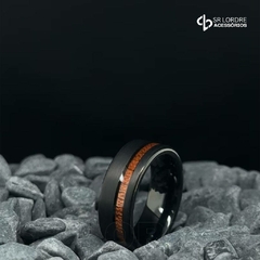 Anel de Tungstênio Promessa Premium - Pulseiras e Acessórios Masculino | Sr Lordre