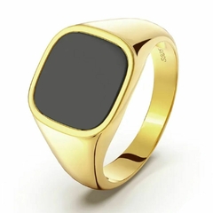 Anel Masculino Comendador Clássico Prata 925