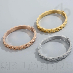 Bracelete Masculino Aço Inox Tendência Wiz - loja online