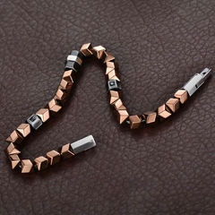Pulseira Masculina de Pedra e Zircônia Luxo - Pulseiras e Acessórios Masculino | Sr Lordre