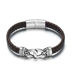 Pulseira Masculina Espada Couro Genuíno - loja online