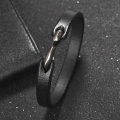 Pulseira Masculina Capitão Vintage de Couro