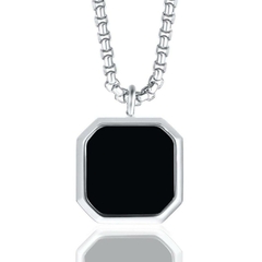 Colar Masculino Clássico Aço Inox Premium