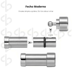 Pulseira Masculina Grand Lux Aço Inoxidável e Pedra Natural na internet