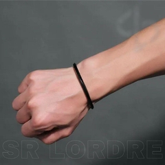 Bracelete Masculino Aço Inox Torcido Premium