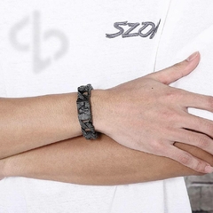 Pulseira Masculina Aço Inox Viking Gingle na internet
