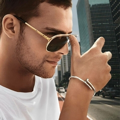 Bracelete Prego Vintage Aço Inoxidável Premium - comprar online