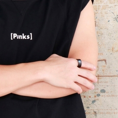 Imagem do Anel Masculino Pódio Aço Inox e Zircônia 10mm