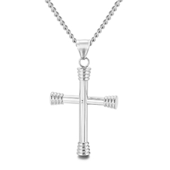 CORRENTE CRUCIFIXO HOLY AÇO INOX - Pulseiras e Acessórios Masculino | Sr Lordre