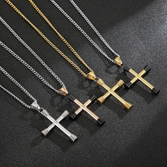 CORRENTE CRUCIFIXO HOLY AÇO INOX - comprar online