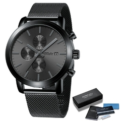 RELÓGIO MULTIFUNCIONAL BLACK LUXO - comprar online