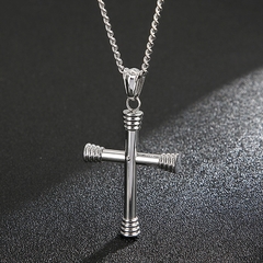 Imagem do CORRENTE CRUCIFIXO HOLY AÇO INOX