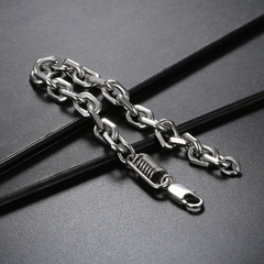 Pulseira Masculina Corrente Aço Inox Premium na internet