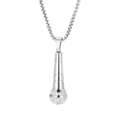 CORRENTE AÇO INOX MICROFONE