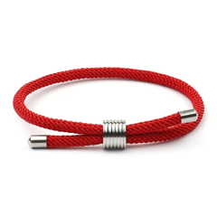 Imagem do Pulseira de Corda Masculina Rumo Ajustável