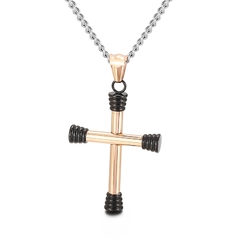 CORRENTE CRUCIFIXO HOLY AÇO INOX - loja online