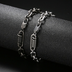 Pulseira Masculina Corrente Aço Inox Premium - loja online
