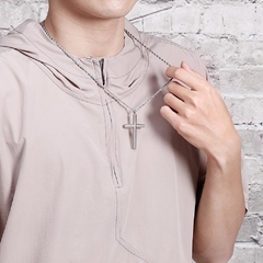 CORRENTE CRUCIFIXO ESPIRAL - Pulseiras e Acessórios Masculino | Sr Lordre