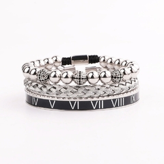 Kit de Pulseira Masculina Romano Premium - Pulseiras e Acessórios Masculino | Sr Lordre