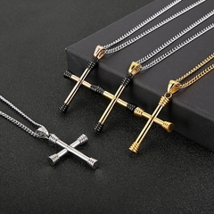 Imagem do CORRENTE CRUCIFIXO HOLY AÇO INOX
