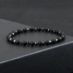 Pulseiras masculinas Acelo de Pedra Natural 4mm - Pulseiras e Acessórios Masculino | Sr Lordre