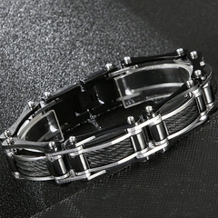 BRACELETE CORRENTE ELEGANTE AÇO INOX - Pulseiras e Acessórios Masculino | Sr Lordre