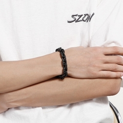 Imagem do Pulseira Masculina Aço Inox Viking Hermod