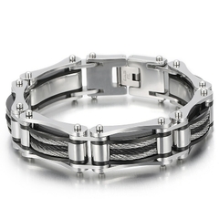 Imagem do BRACELETE CORRENTE ELEGANTE AÇO INOX