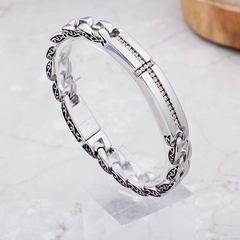 PULSEIRA CRUCIFIXO CRAVEJADO ZIRCÔNIA PREMIUM na internet