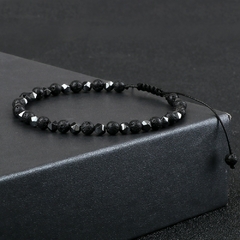Pulseiras masculinas Acelo de Pedra Natural 4mm - loja online
