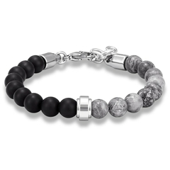 Pulseira Masculina Asileu de Pedra Natural 8mm - comprar online