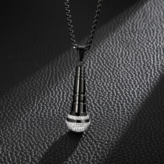 CORRENTE AÇO INOX MICROFONE - Pulseiras e Acessórios Masculino | Sr Lordre