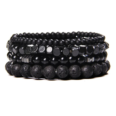 Imagem do KIT PULSEIRA PREMIUM PEDRAS NATURAIS